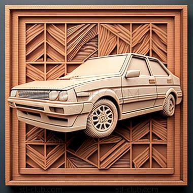 3D модель Mitsubishi Tredia (STL)